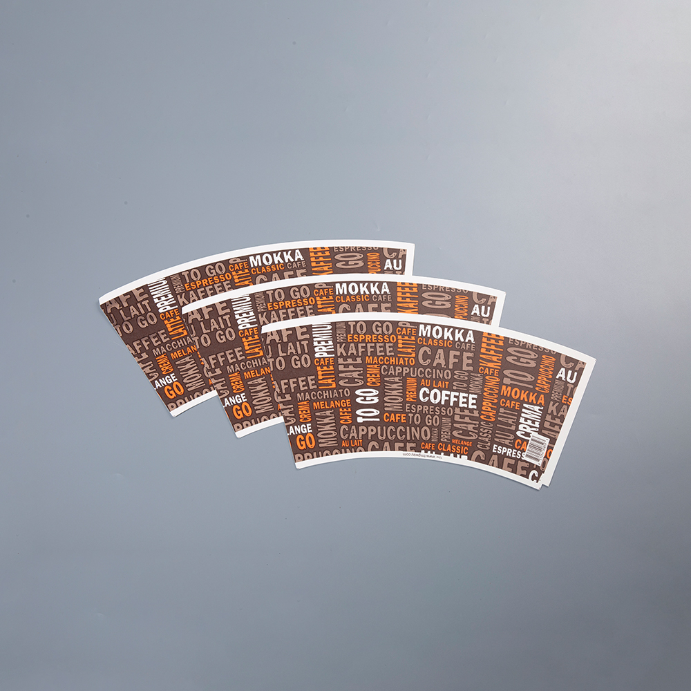 Enkelt PE-belagt papirkopventilator